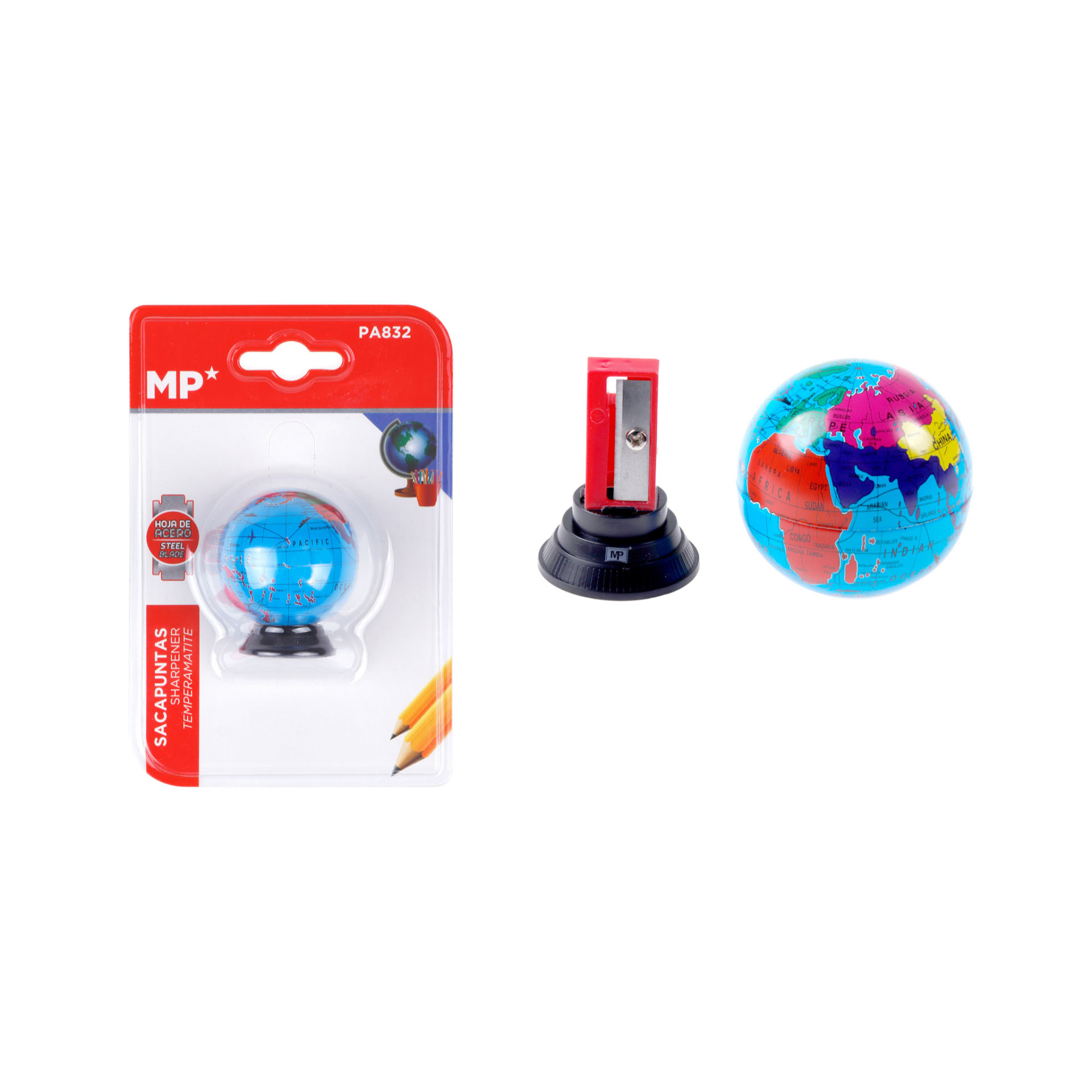 TEMPERAMATITE  GLOBO DI MAPA MPMp