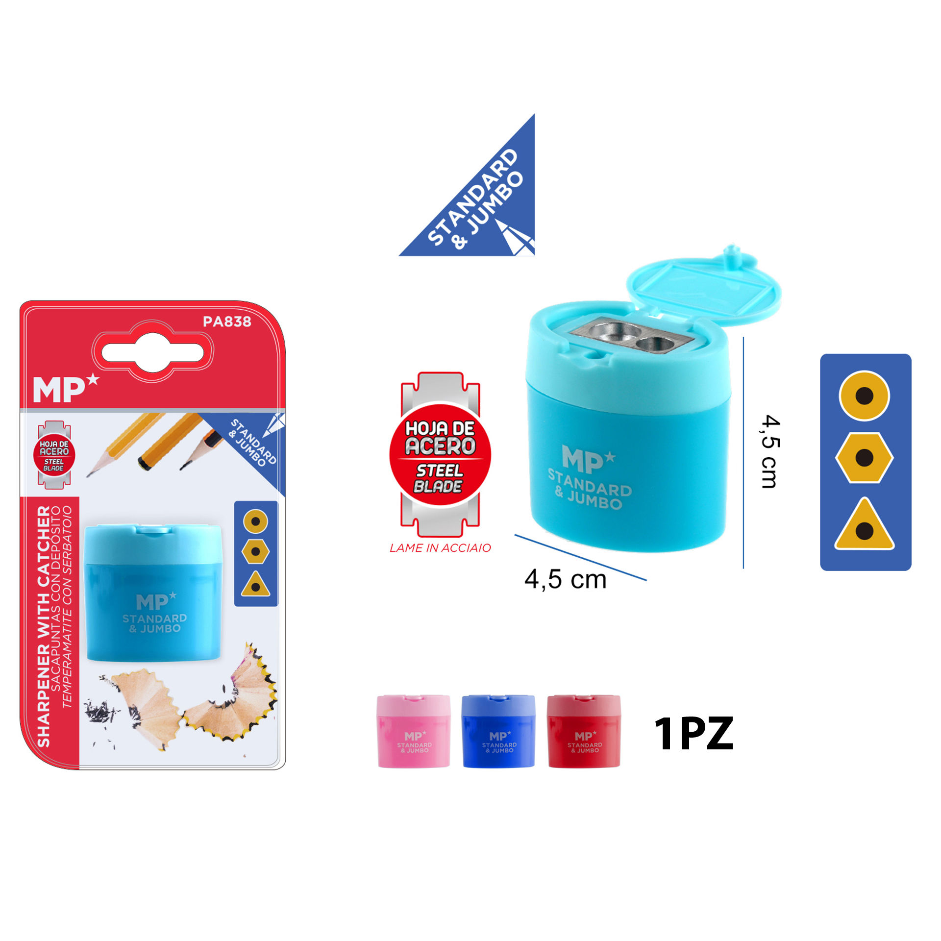 TEMPERINO DOPPIO FORO CON SERBATOIO MPMp