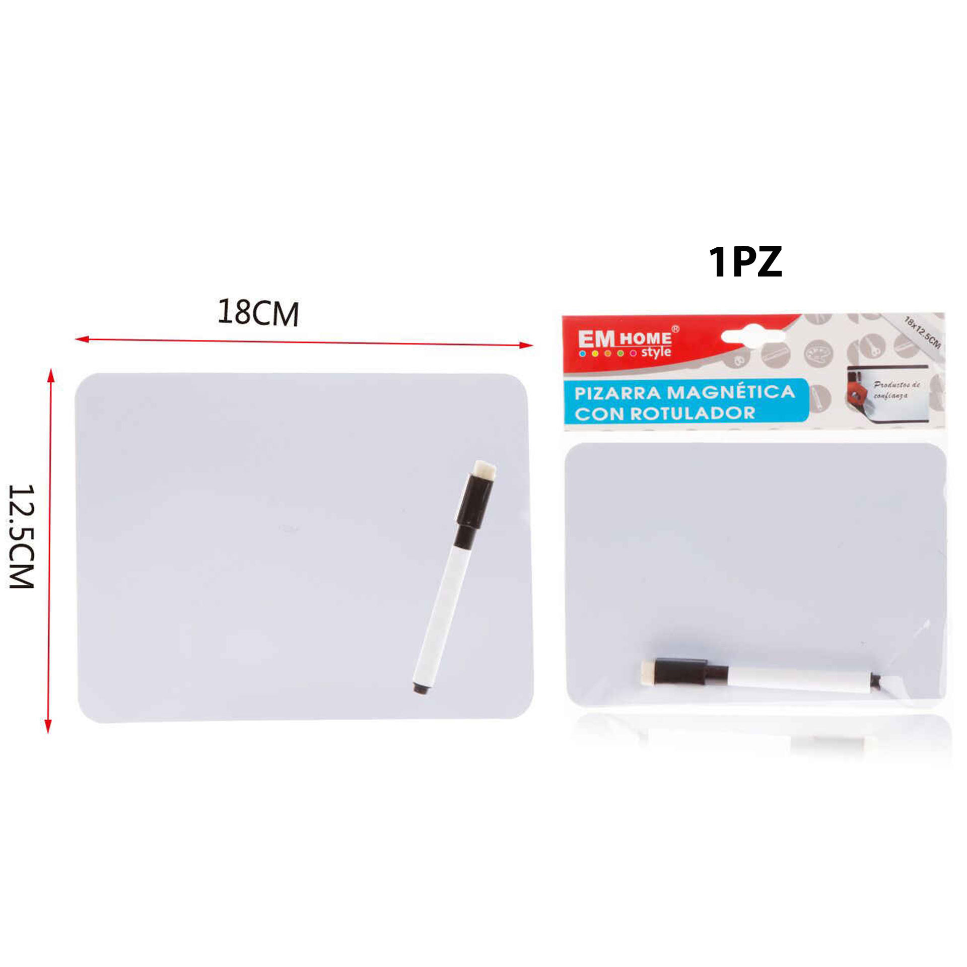 SCHEDA MAGNETICA CON MARCATORE