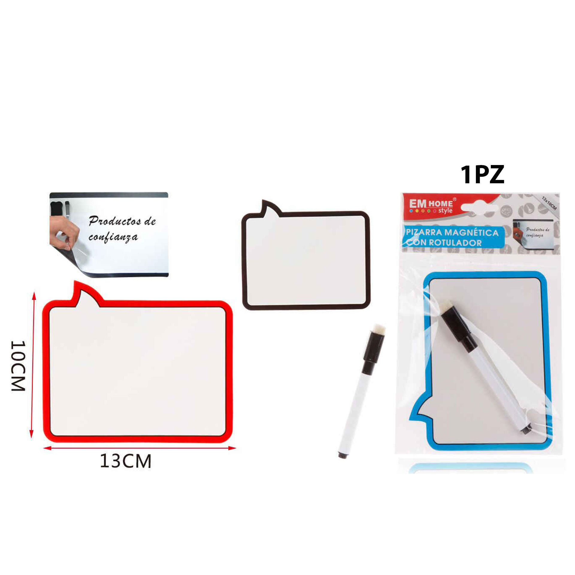 SCHEDA MAGNETICA CON MARCATORE