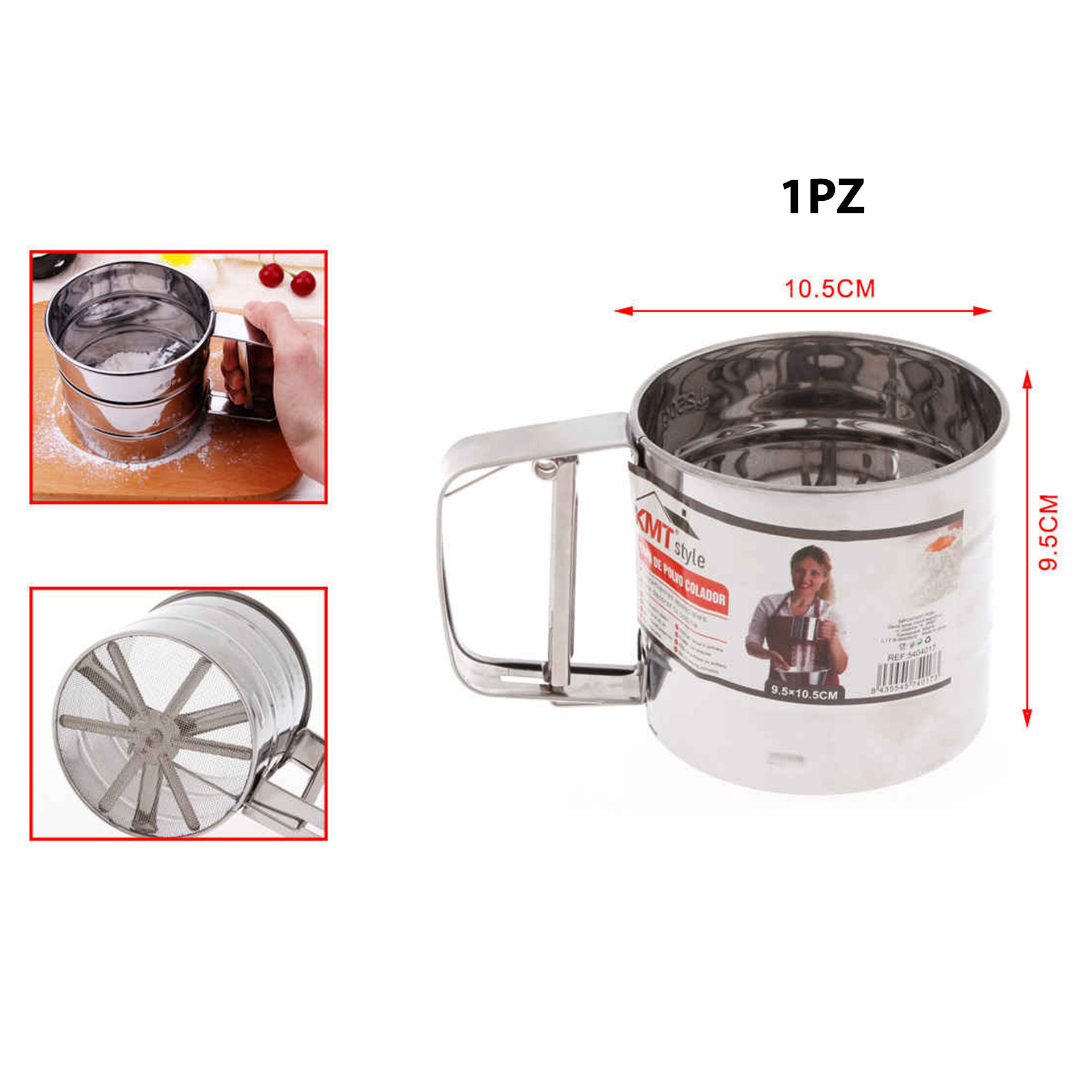 TAZZA PER POLVERE 9.5*10.5CM