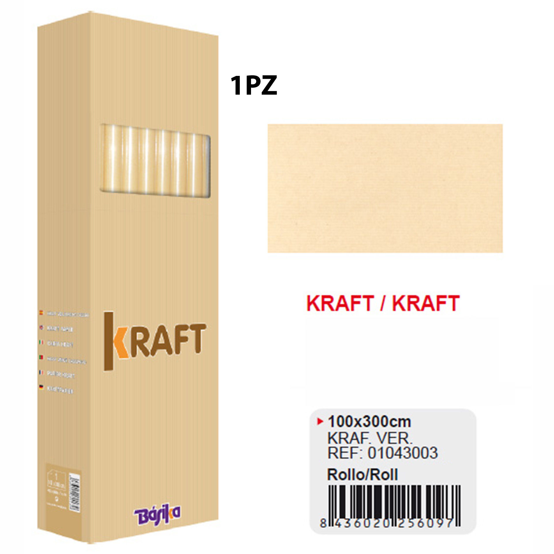 ROTOLO KRAFT 1H 100X300