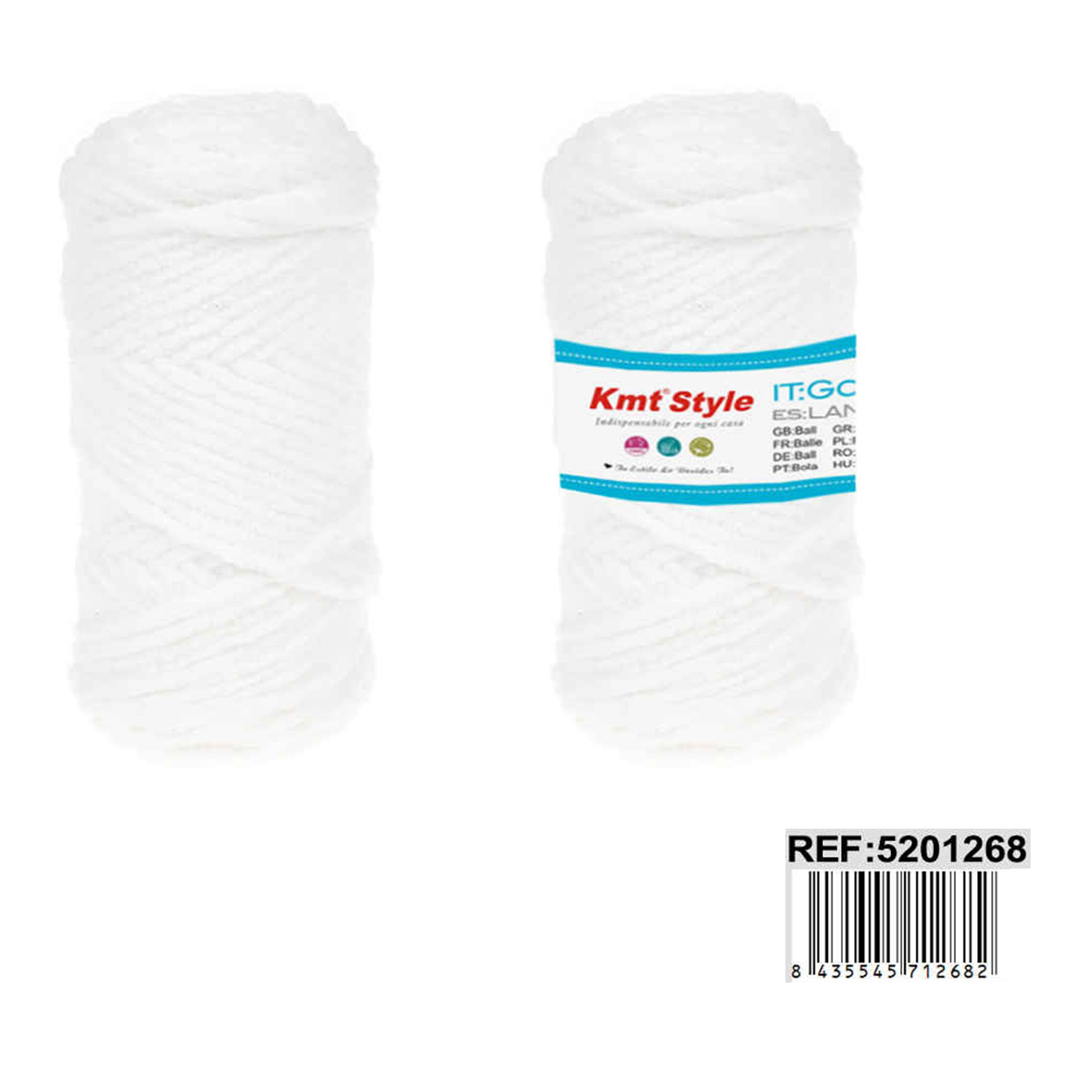 GOMITOLO 100G BIANCO