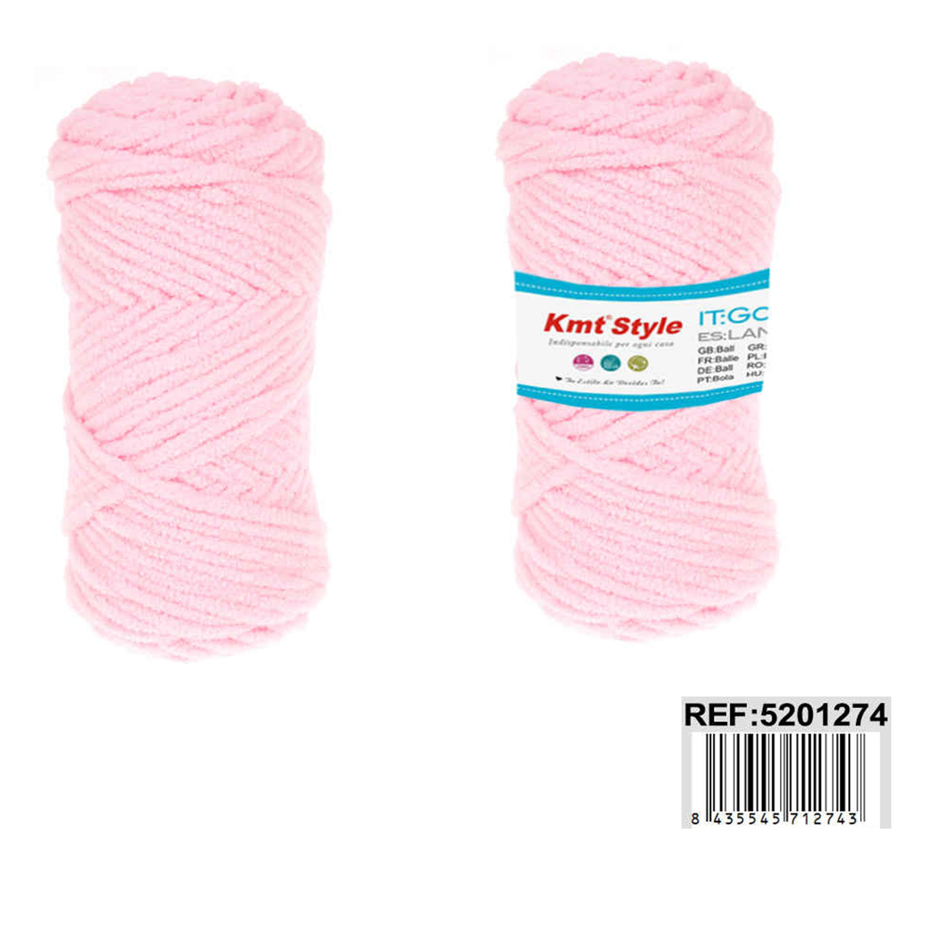 GOMITOLO 100G ROSA CHIARA