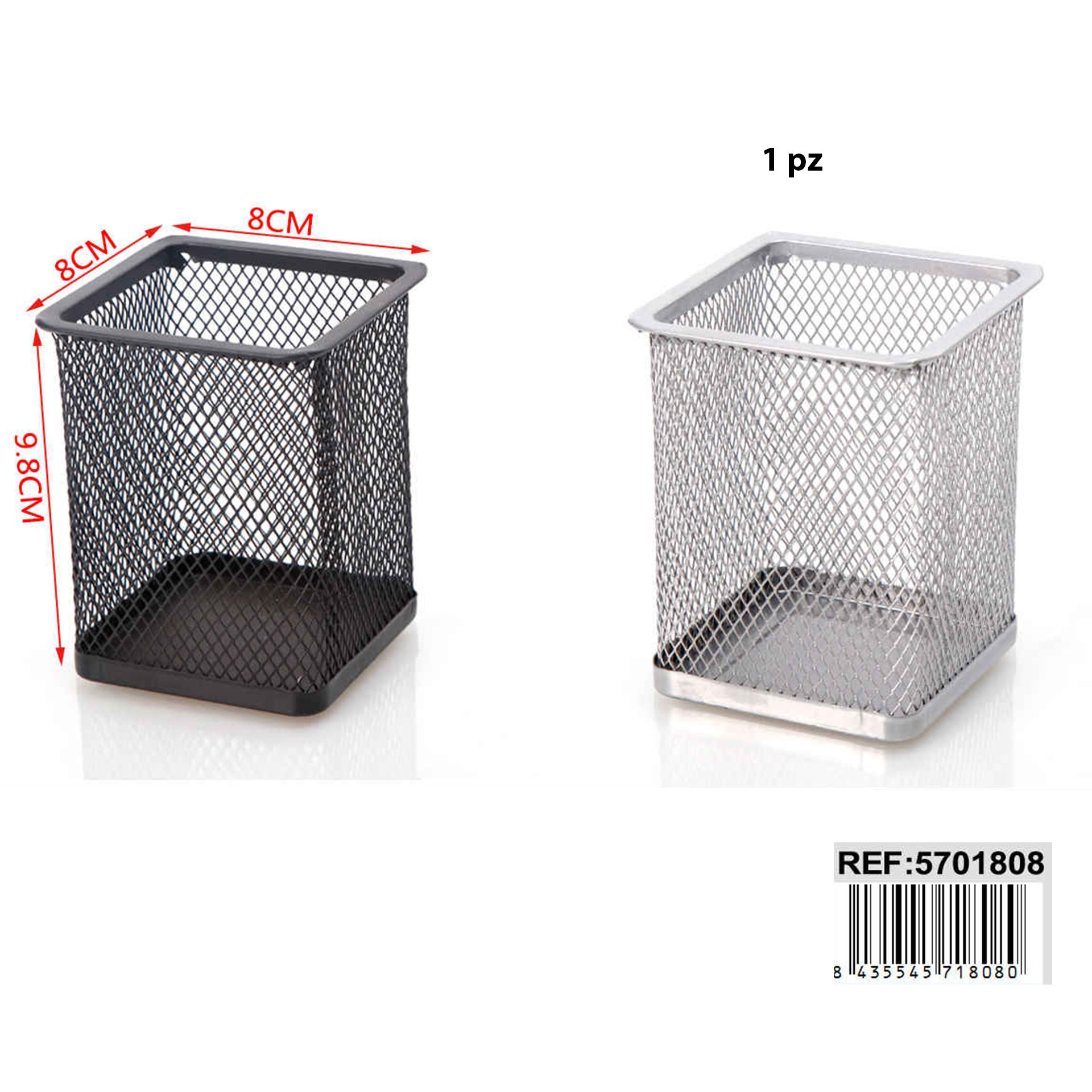 PORTAPENNA 8*8*9.8CM