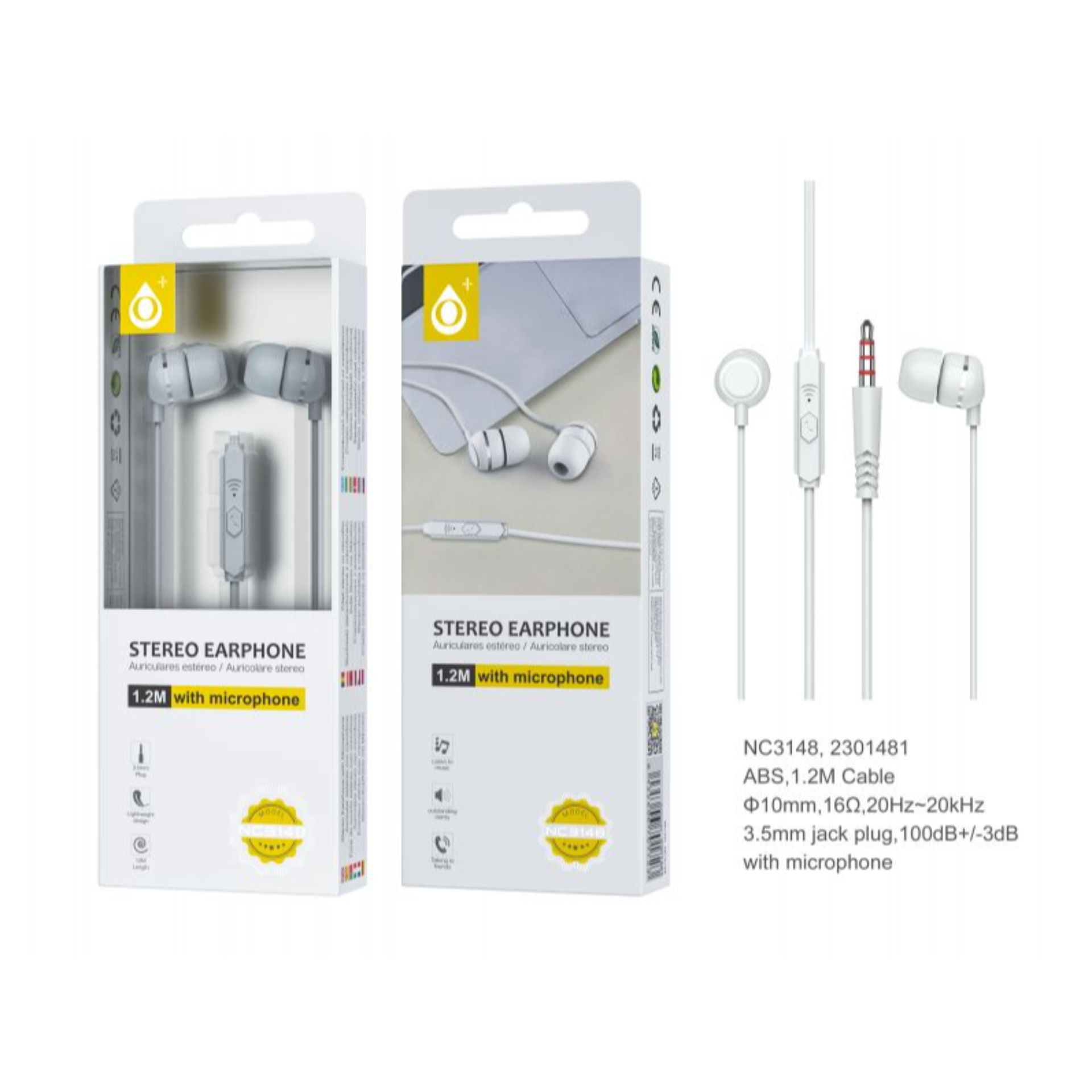 NC3148 BL, ONE PLUS, CUFFIE BUZZZ CON MICROFONO E