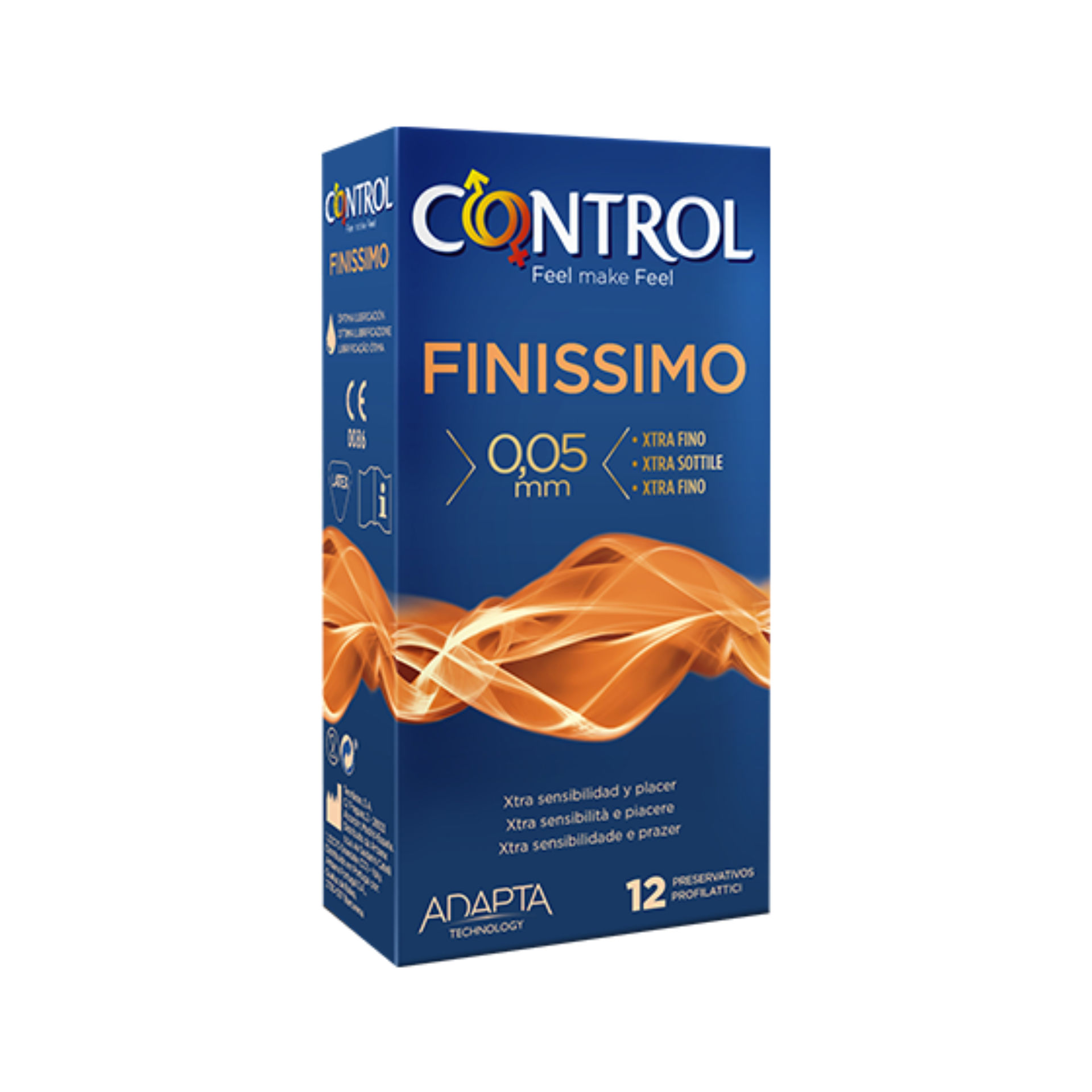 CONTROL PRESERVATIVI FINISSIMO ORIGINAL 12PZControl