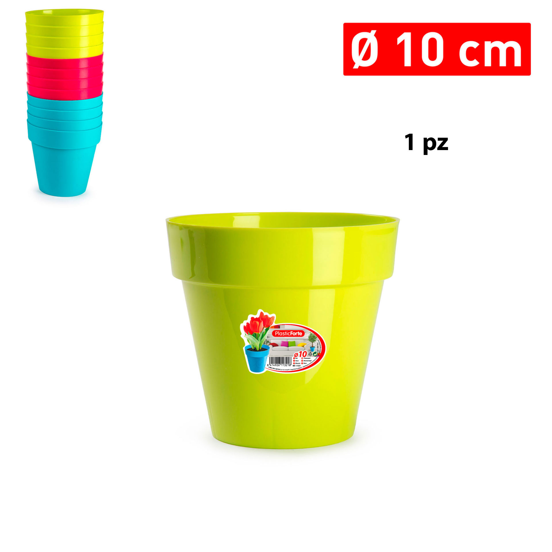 VASO DECORATIVO 10 CMPlastic Forte