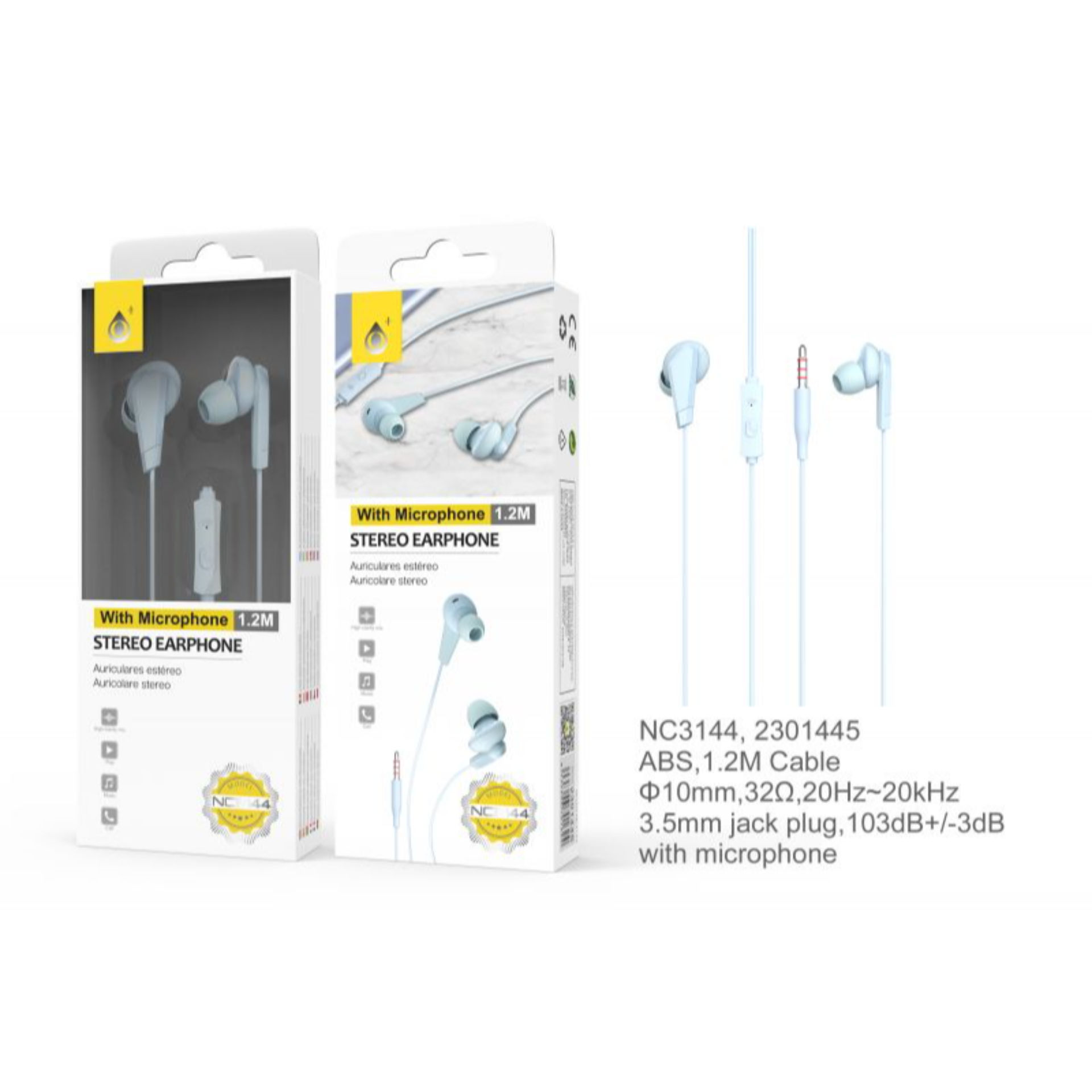 ONEPLUS NC3144 CUFFIE IN-EAR CON MICROFONO AZZURROOne Plus