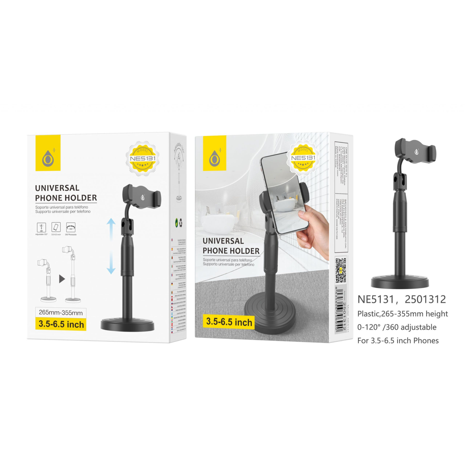 ONEPLUS NE5131 SUPPORTO UNIVERSALE PER CELLULARE DA TAVOLOOne Plus