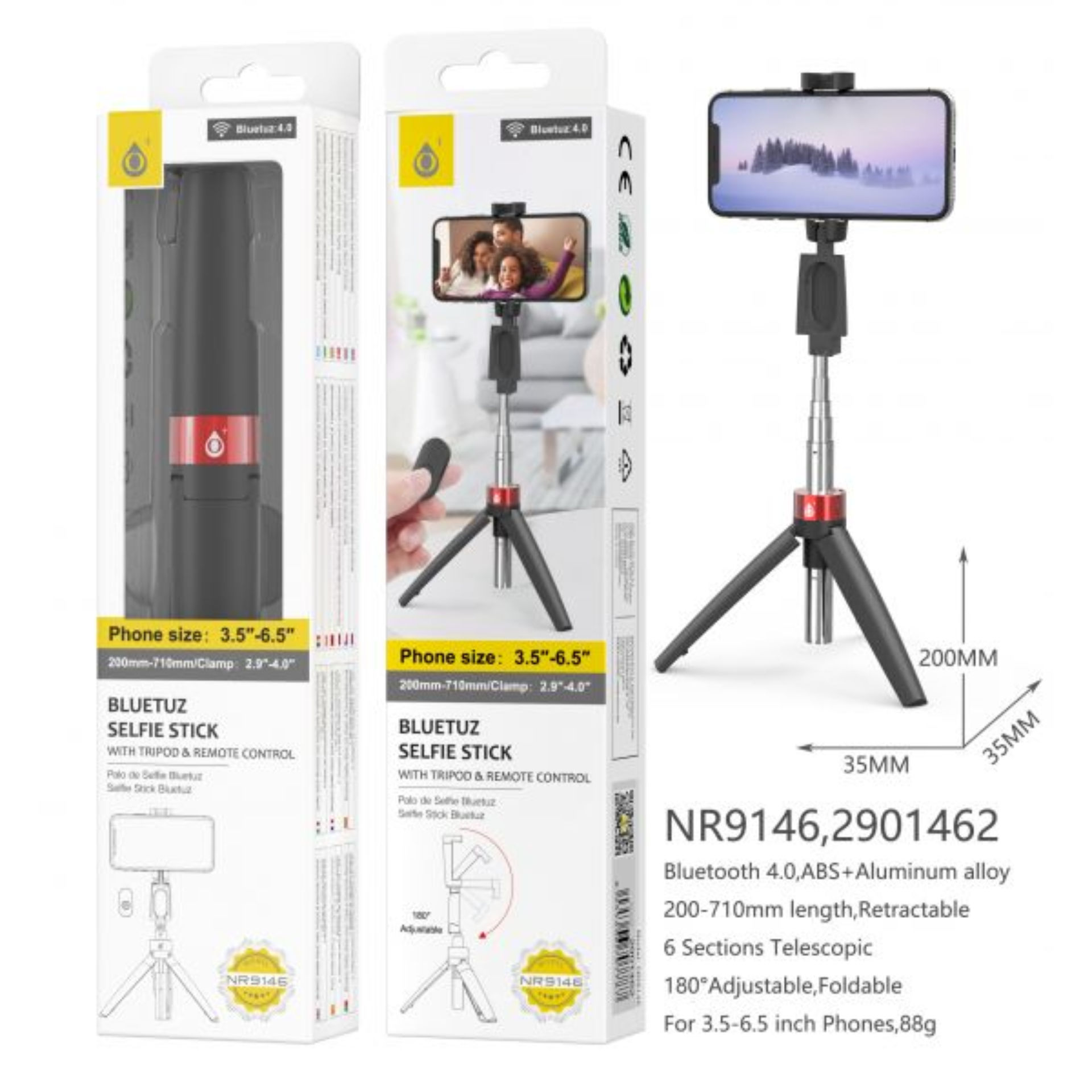 NR9146 NE, STICK BLUETOOTH SELFIE CON CONTROLLER,One Plus