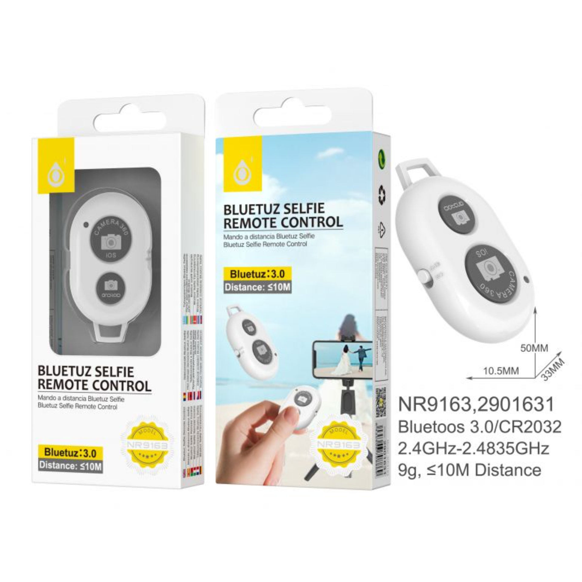 ONEPLUS NR9163 TELECOMANDO BLUETOOTH PER SMARTPHONEOne Plus