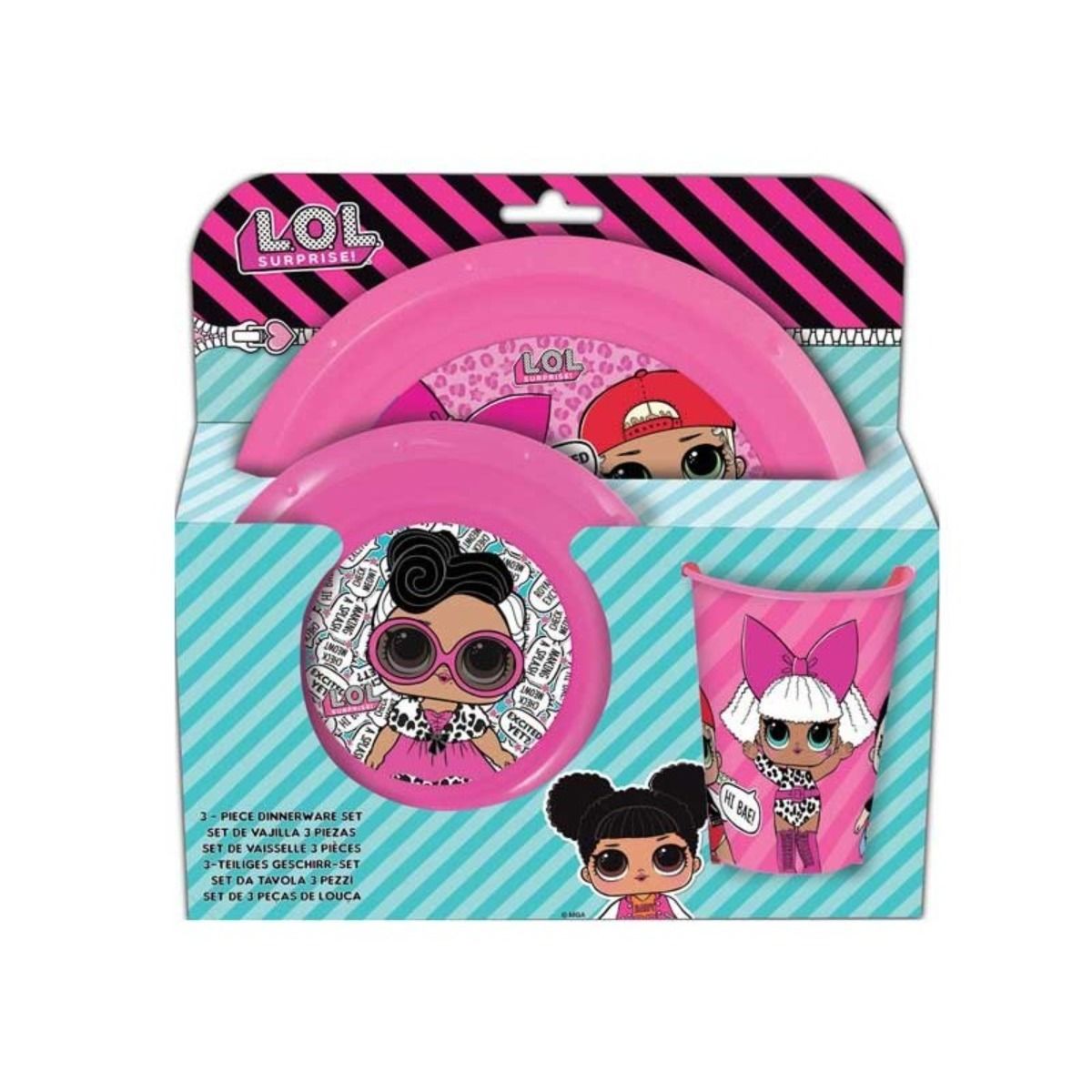SET PAPPA 3PZ LOL SURPRISE