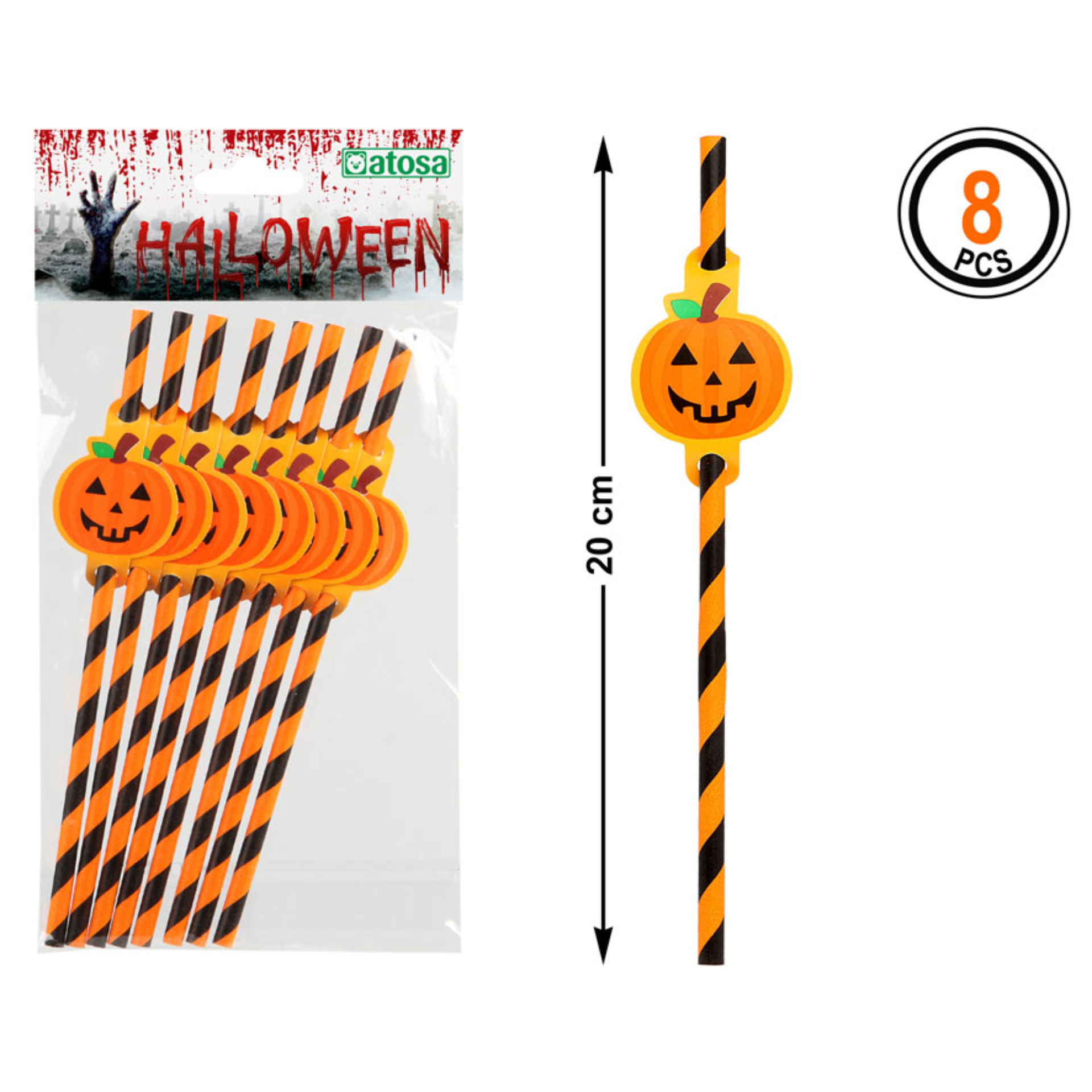 B/SLC. CANNUCIE 25X13CM CARTONE 8 UAtosa