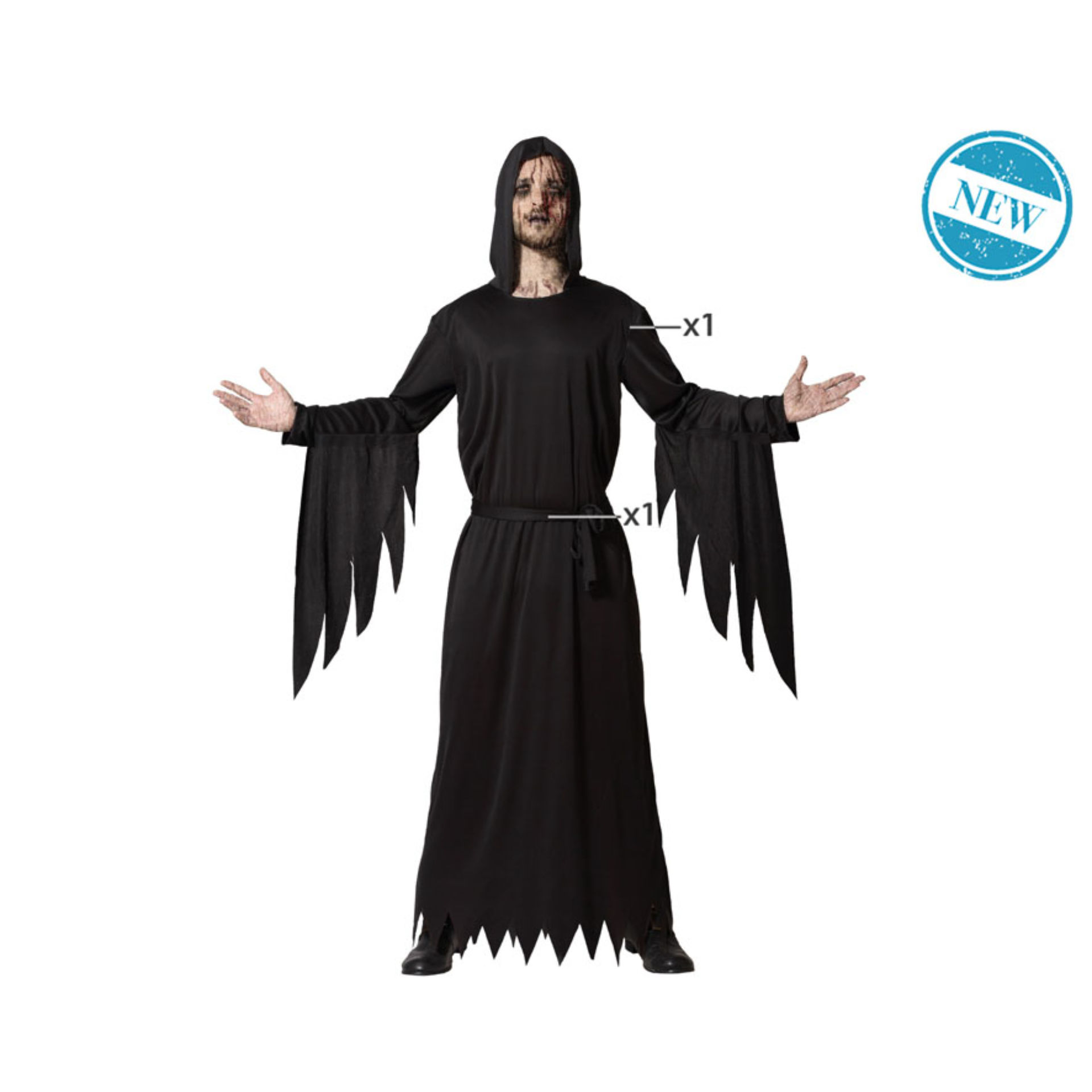 COSTUME ZOMBIE XSAtosa