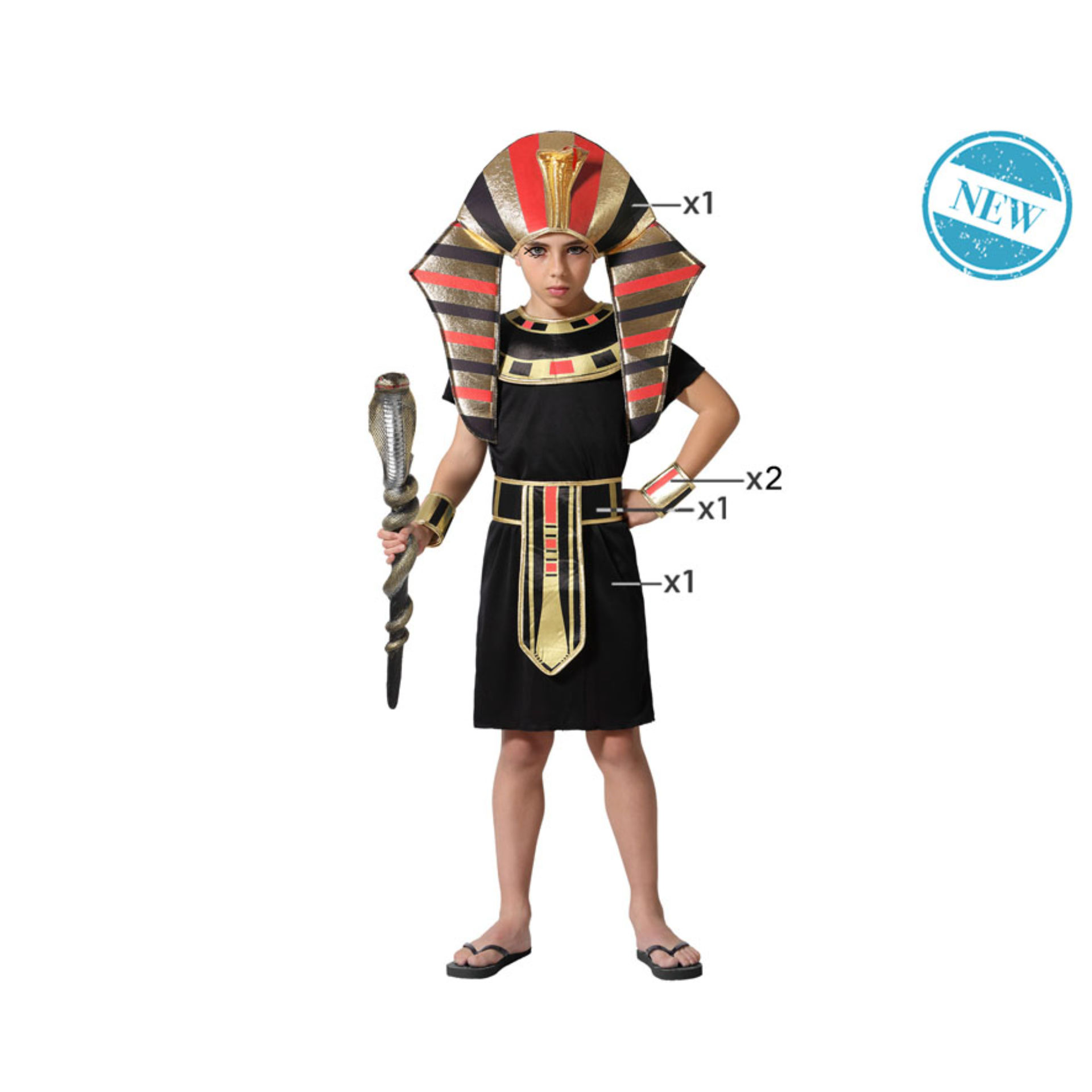 COSTUME FARAONE 10-12Atosa