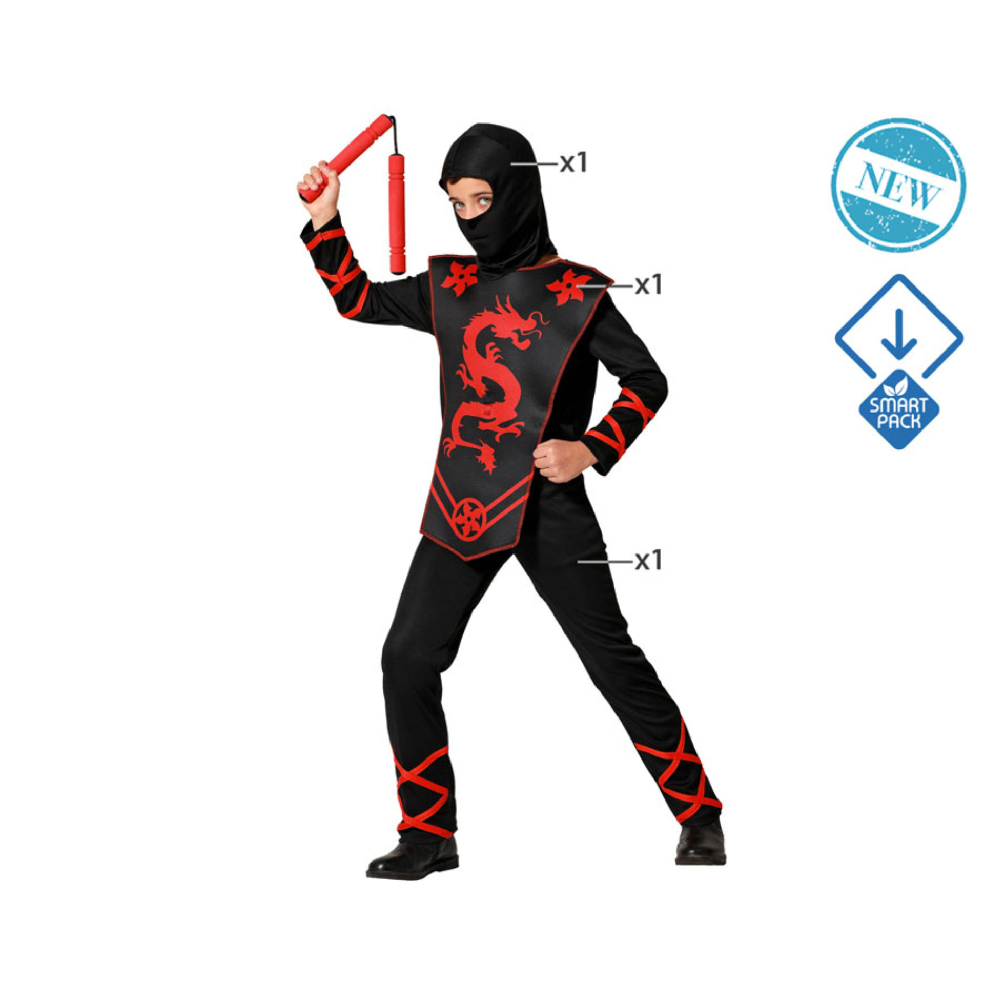 COSTUME NINJA 5-6Atosa