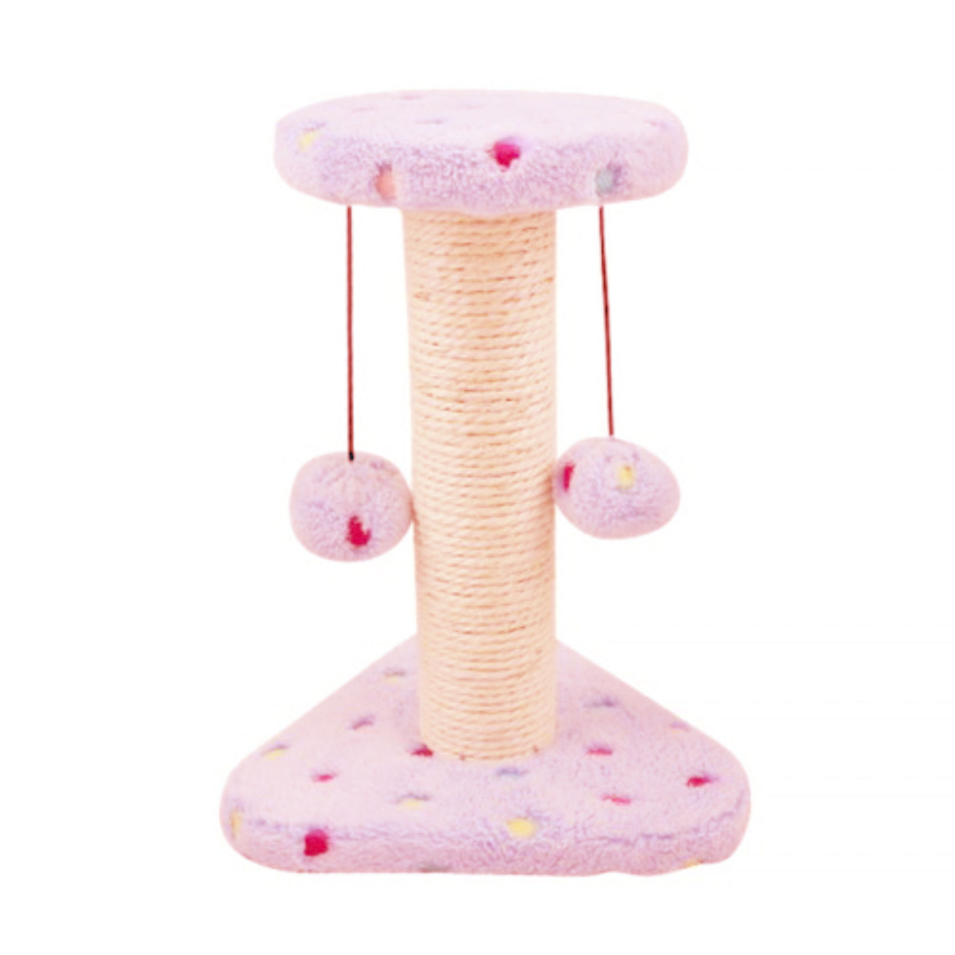 TIRAGRAFFI IN VELLUTO A POIS(ROSA,L22*W20*H28CM,PENobleza