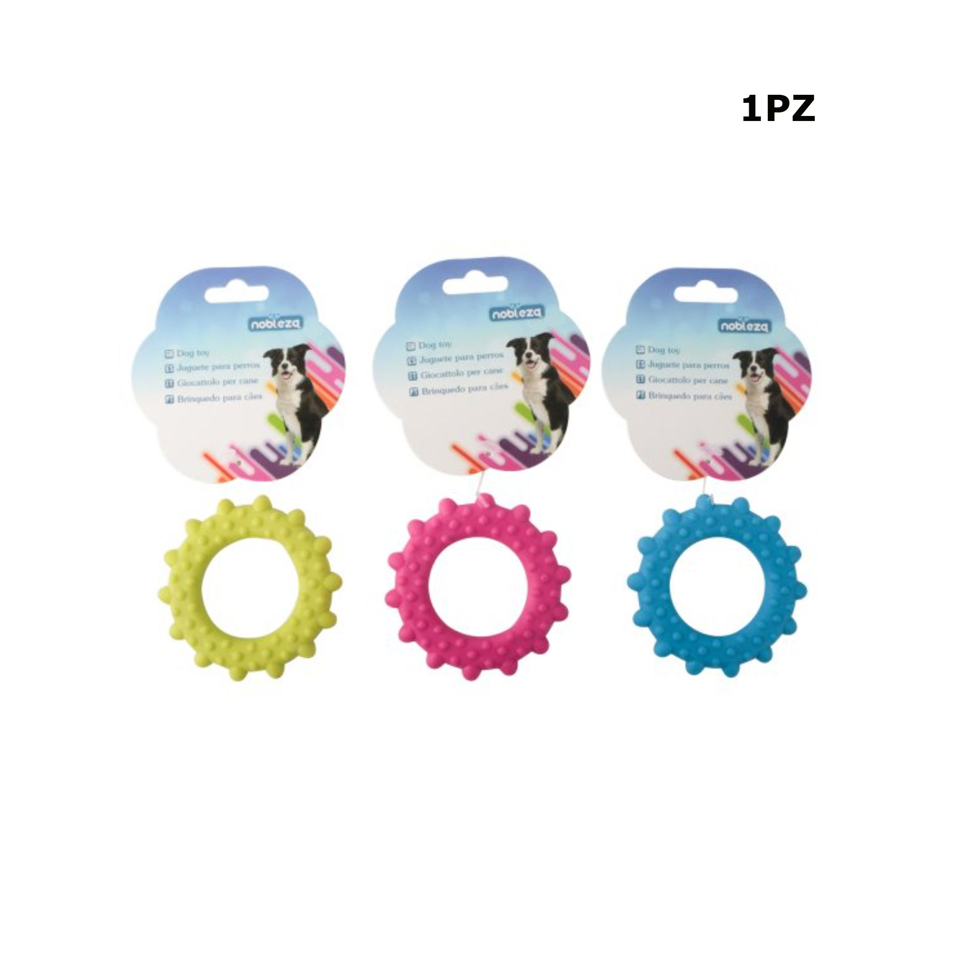 CERCHIO GIOCATTOLO IN SCHIUMA TPR(D8.5CM,3 COLORI