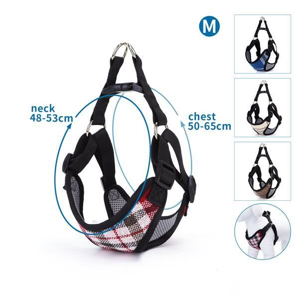 LINEN AIRMSH STEP IN HARNESS M NECK: 48-53CM CHEST