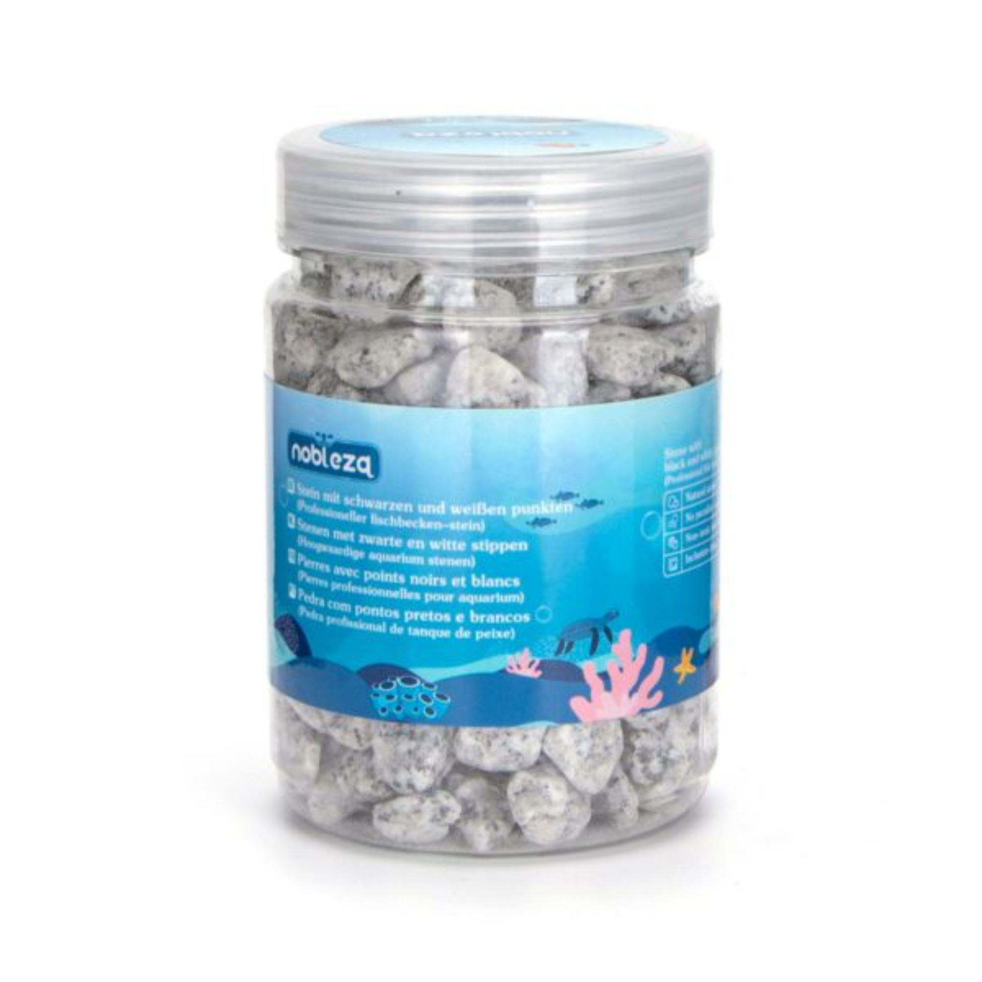 BLACK AND WHITE POINTS MACHINE PEBBLENobleza