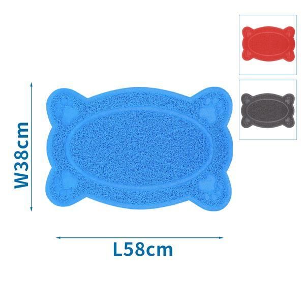 TAPPETINO OVALE CON ZAMPETTE(L58*W38CM,M)