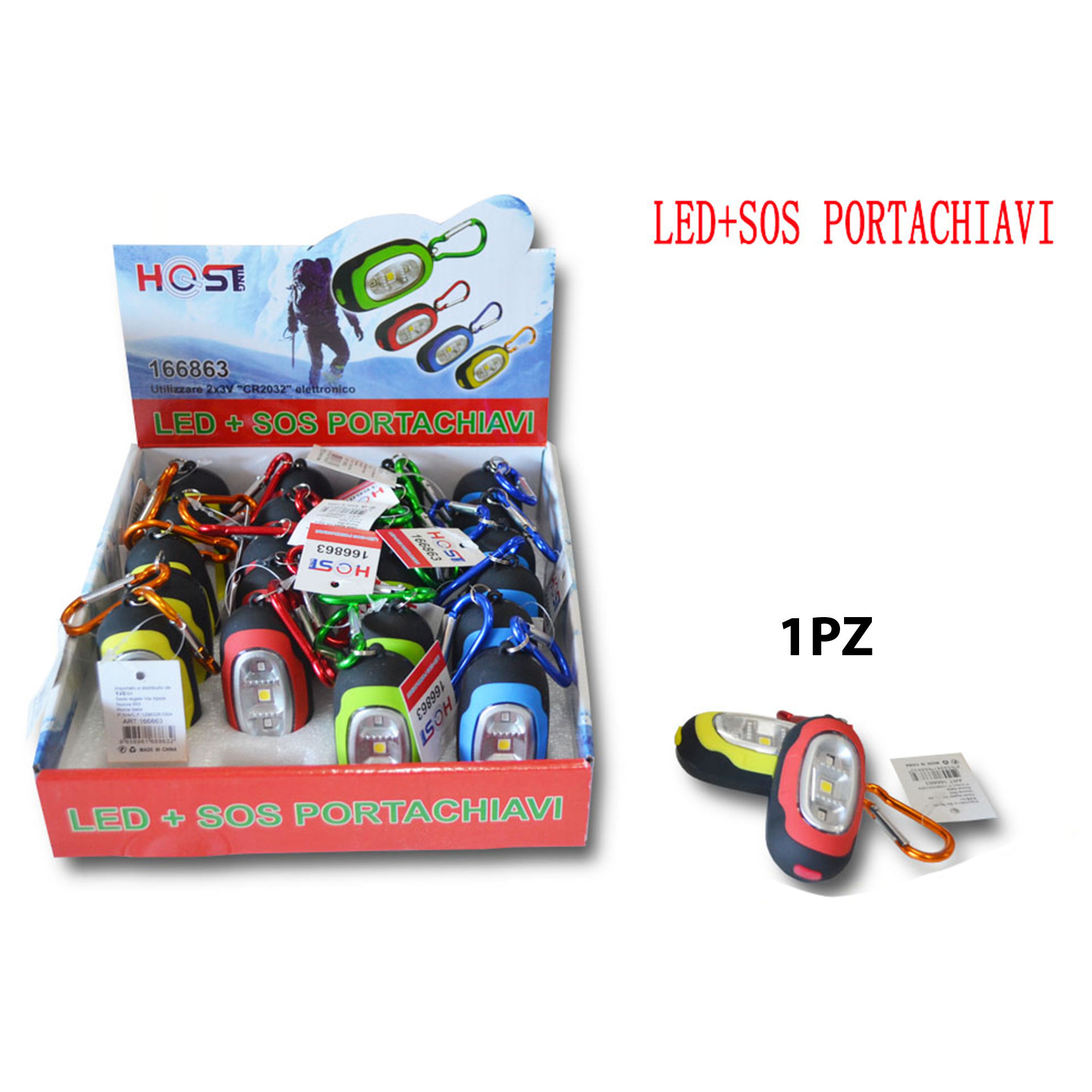 LED SOS PORTACHIAVI