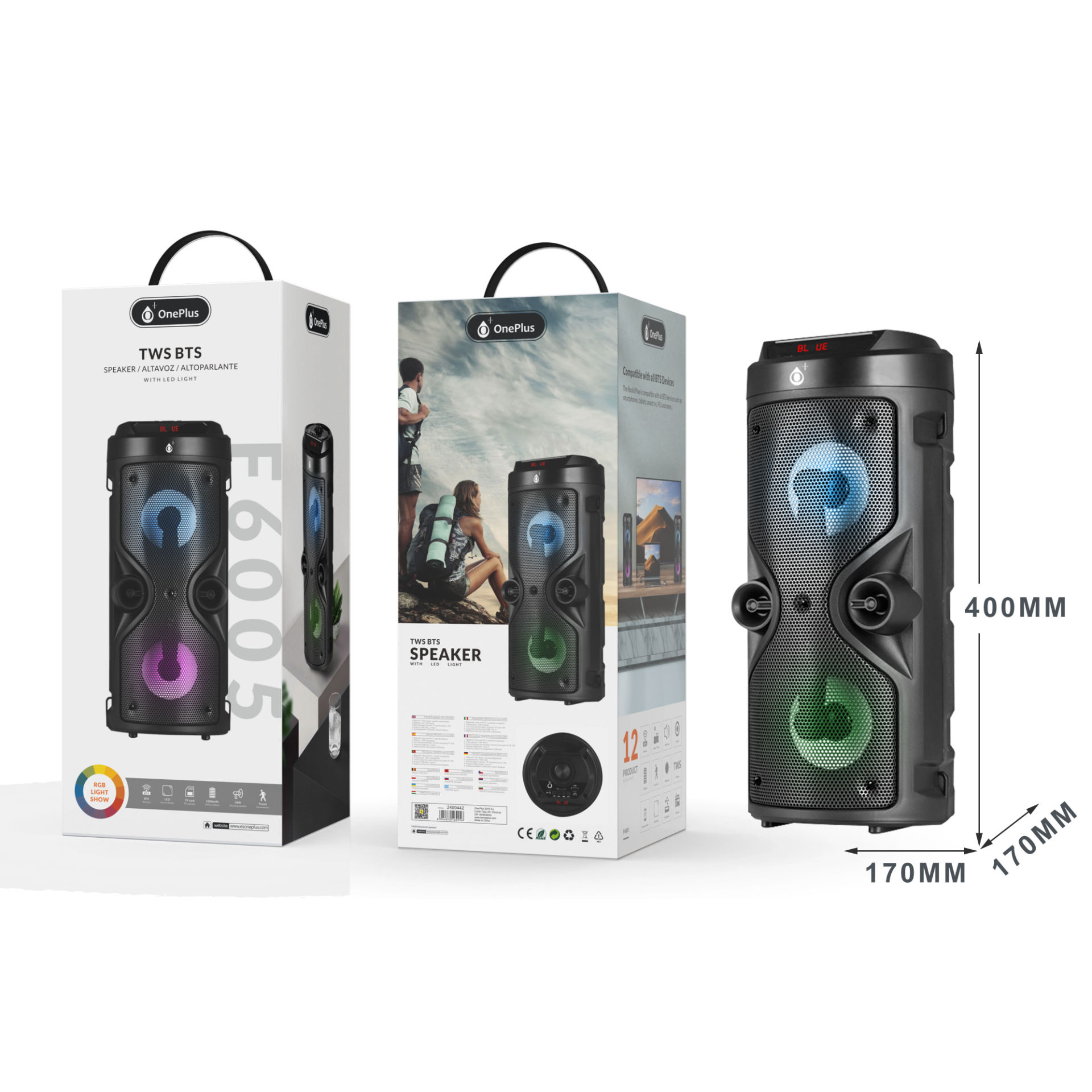 F6005 NE NE, ALTOPARLANTE LITLEO SUBWOOFER BLUETOO