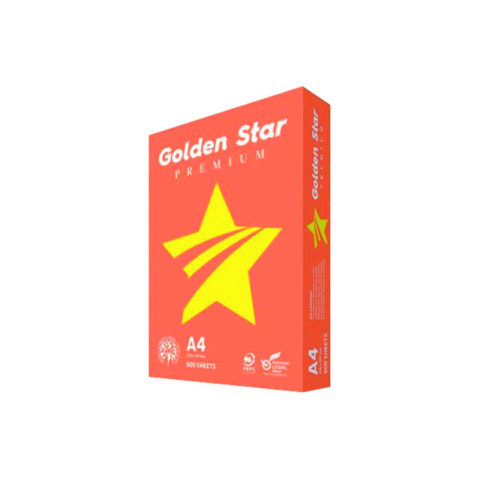 CARTA FOTOCOPIE A4 GOLDEN STAR 01A401GOLDS