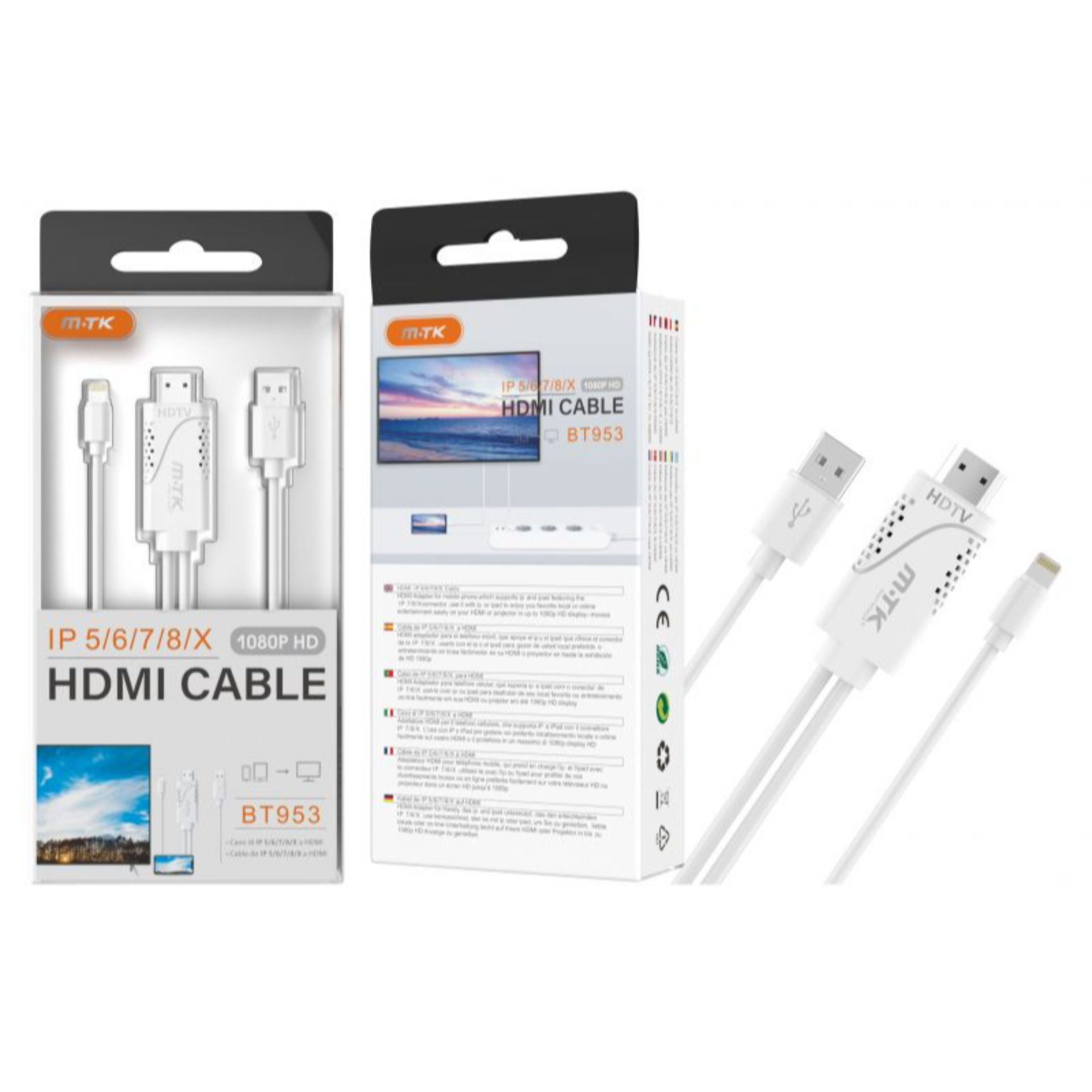 MTK CAVO ADATTATORE DA LIGHTNING A HDMIMTK