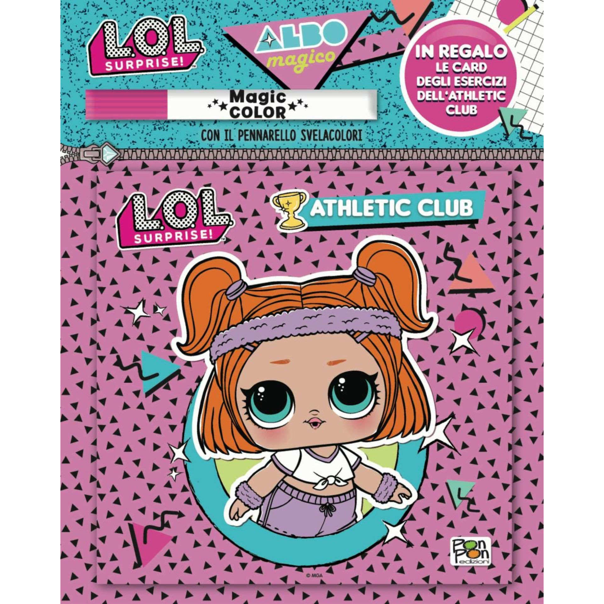 ALBO MAGICO ATHLETIC CLUB LOL SURPRISEGiunti Editori
