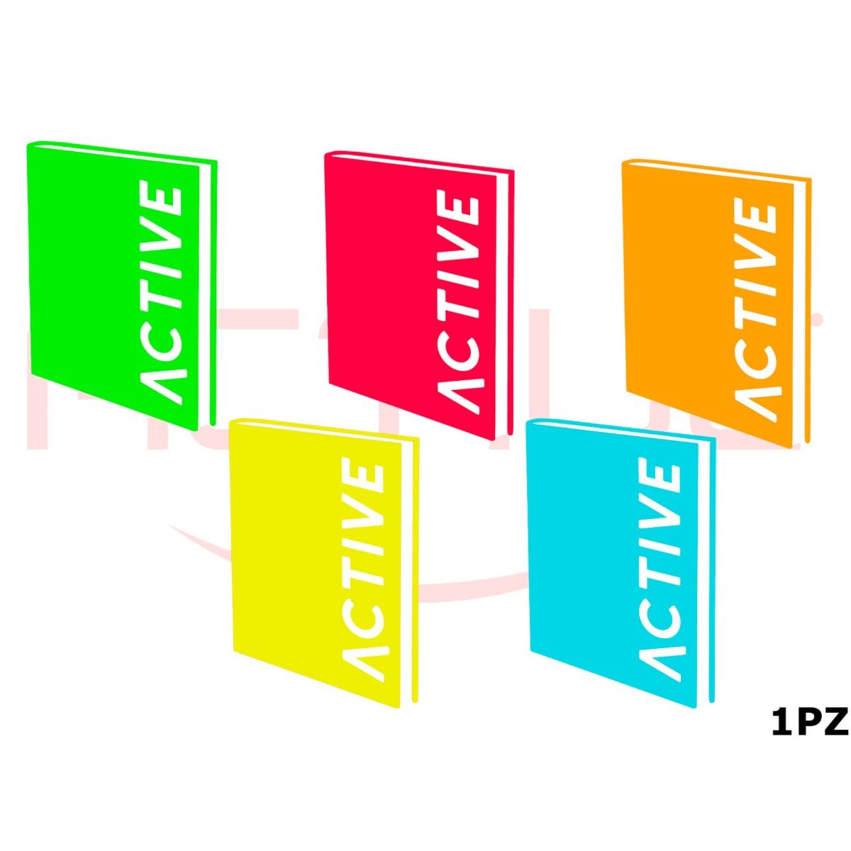 DIARIO ACTIVE POCKET FLUO