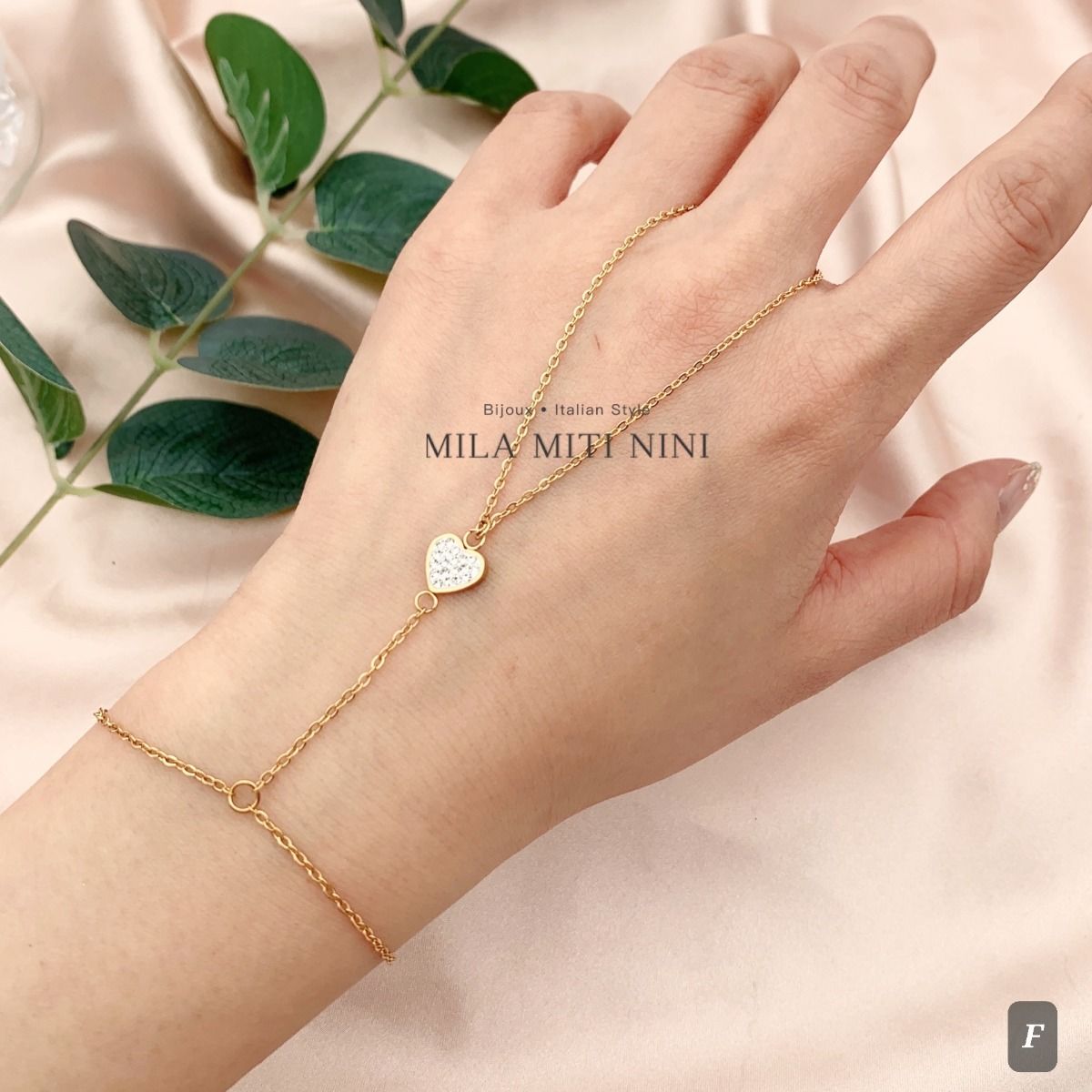 Bracciale Baciamano in Acciaio