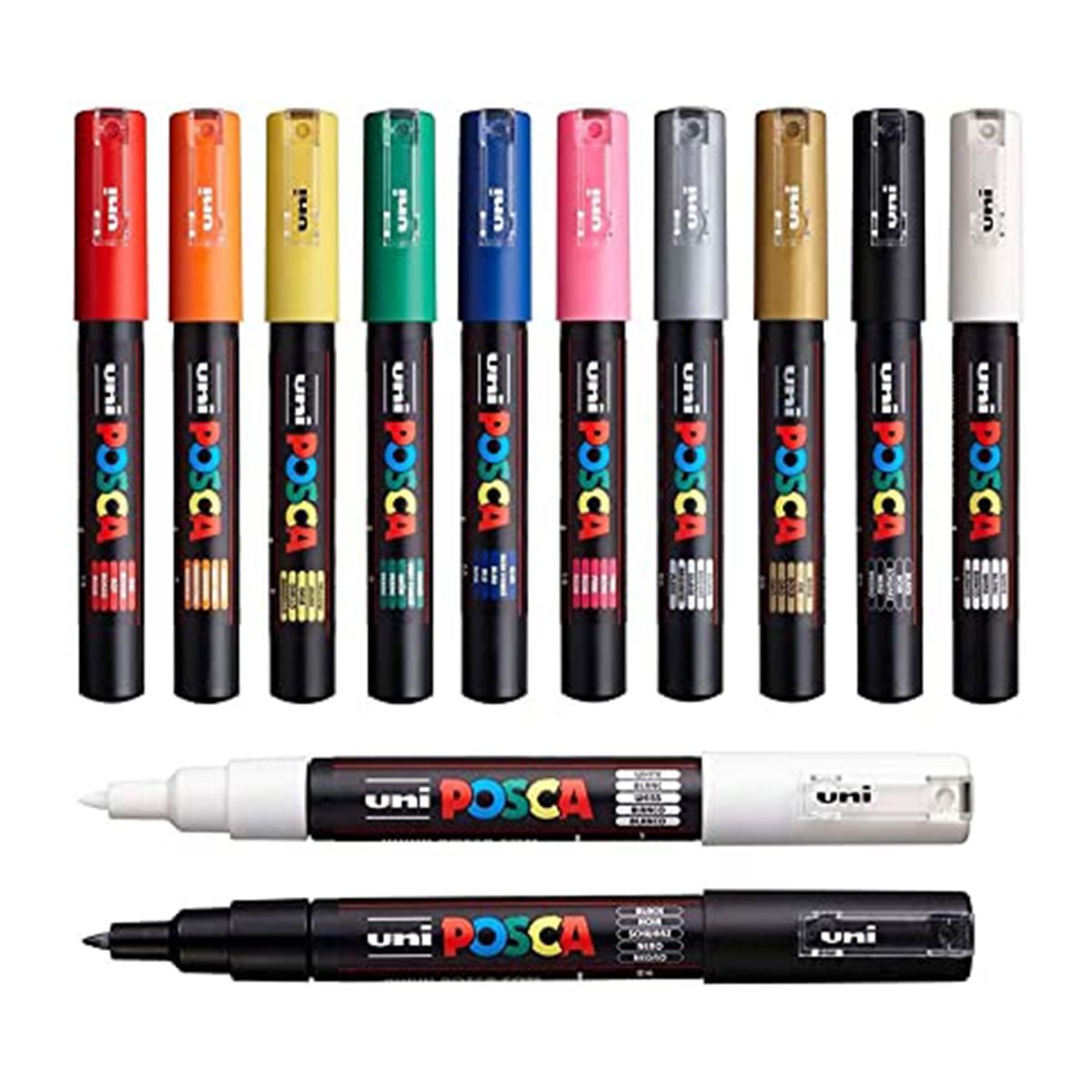 PENNARELLO UNIPOSCA PUNTA MEDIA COLORI ASSORTITIUniposca